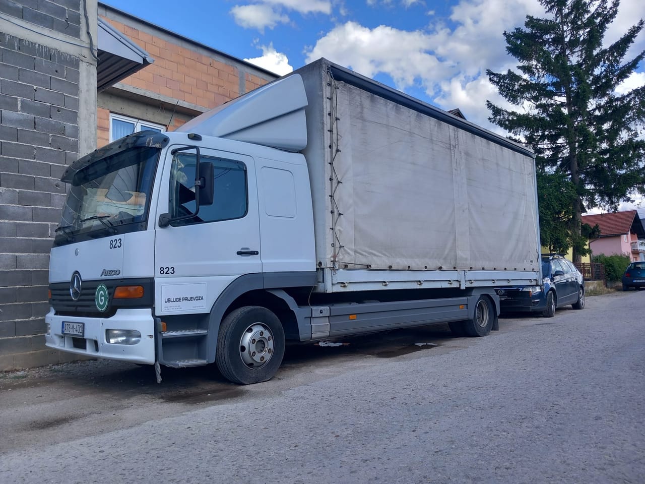 Truck before image